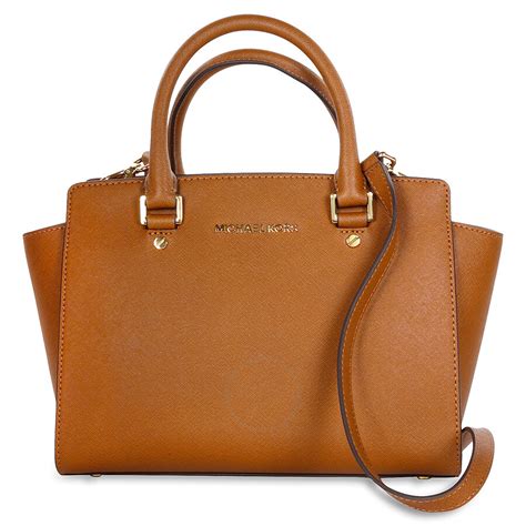 selma saffiano leather satchel handbag by michael kors|selma saffiano leather bag review.